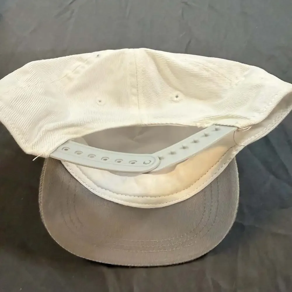 BinkyBro Toddler Snapback Hat Pineapple Logo White Gray Flat Bill Kids Cap